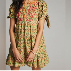 Roopa Pemmaraju Auretta beaded embroidered mini dress LN